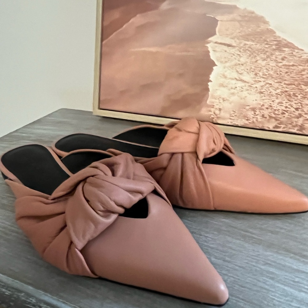 Rebecca minkoff pointy toe mules